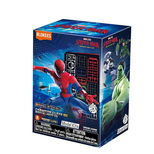 Blokees Champion Class Lite 01 MARVEL: Marvel Heroes 1/18 Action Figure Model Kit BOX (6pcs)