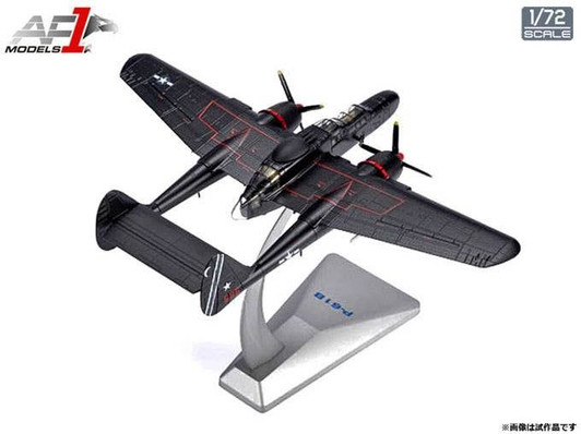 Other 1/72 P-61B BLACK WIDOW Times Wastin 418th Night Fighter Squadron Die-Cast Model