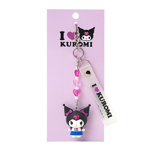 Sanrio Kuromi Strap I Love Characters 043915