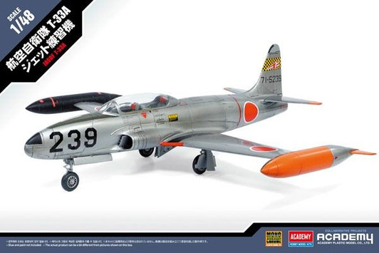 1/48 Jasdf T-33A Jet Trainer Plastic Model