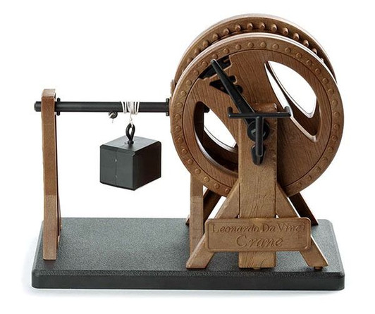 Leonardo Da Vinci Manuscript Crane Plastic Model