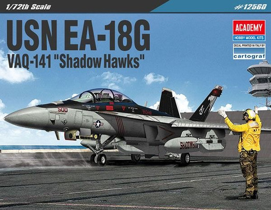 1/72 EA-18G Growler "VAQ-141 Shadowhawks" Plastic Model