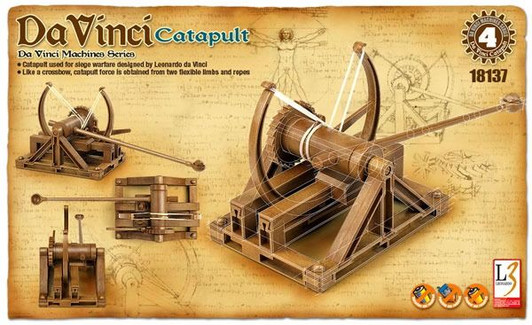 Other Leonardo Da Vinci Catapult Plastic Model