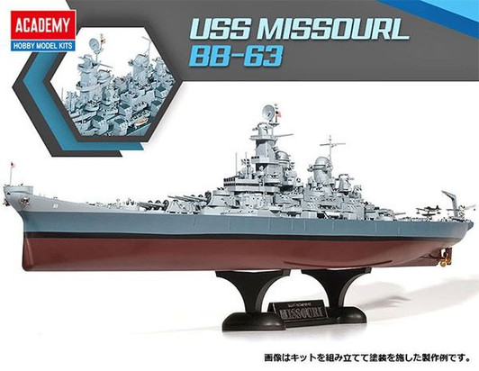 Other 1/400 US Navy Battleship BB-63 Missouri Plastic Model