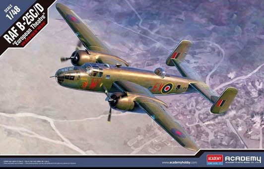 Other 1/48 B-25C/D "royal Air Force European Warfront" Plastic Model