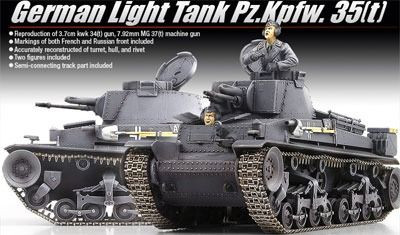 Other (pre-Owned ITEM:A-/BOX:B)1/35 German Light Tank 35(t) Plastic Model