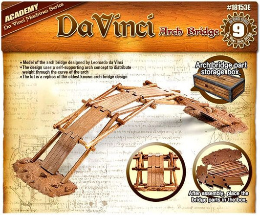 Other Leonardo Da Vinci Swing Bridge Plastic Model
