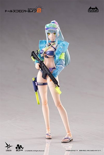 Other Pocket Art PA013 Girls' Frontline 2: Exilium Klukai: Cerulean Breaker Ver. Regular Edition 1/12 Complete Model Action Figure