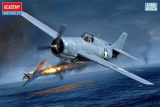 Other 1/48 F4F-4 Wildcat "battle of Midway" Plastic Model