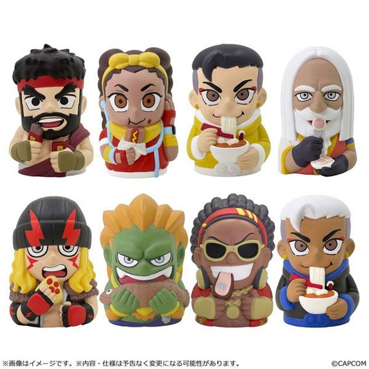 Capcom Figure Builder Finger Puppet Street Fighter 6 Vol.2 8Pack Box