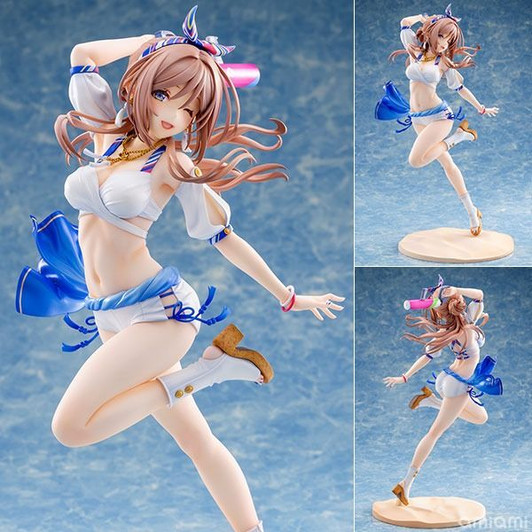 Other Gakuen Idolm@ster Rinami Himesaki Kimi to Semi Blue Ver. 1/7 Complete Figure