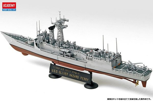 Other 1/350 US Navy Guided Missile Frigate FFG-7 Oliver Hazard Perry Plastic Model