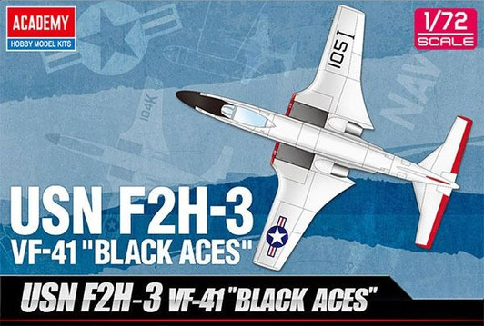 Other 1/72 F2H-3 Banshee "VF-41 Black Aces" Plastic Model
