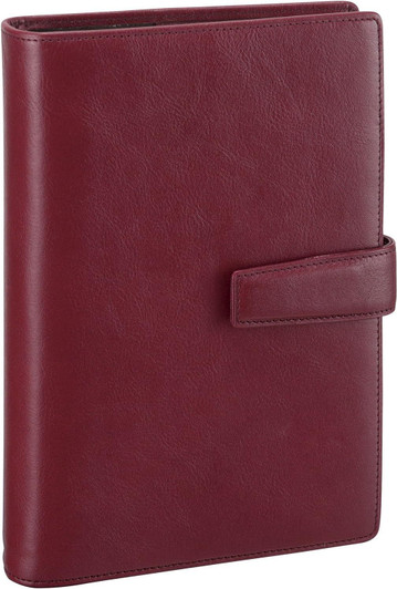 Raymay Fujii Da Vinci Standard Bible 24mm Personal Organizer - Wine