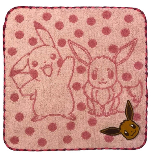 Pokemon Haoru Handkerchief 36214-01 Pink