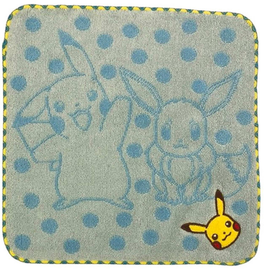 Pokemon Haoru Handkerchief 36214-02 Blue