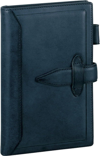 Raymay Fujii Da Vinci Roroma Classic Bible 15mm Personal Organizer - Navy