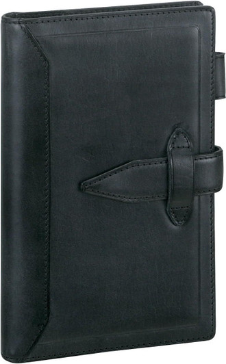 Raymay Fujii Da Vinci Roroma Classic Bible 15mm Personal Organizer - Black