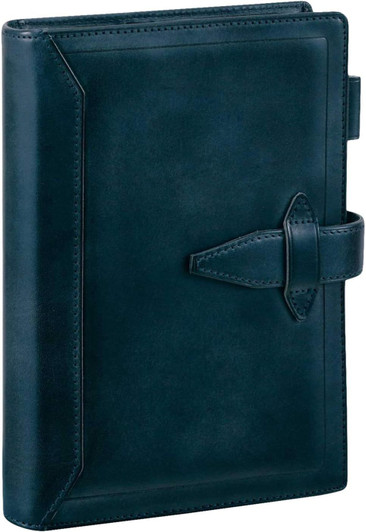 Raymay Fujii Da Vinci Roroma Classic Bible 24mm Personal Organizer - Navy