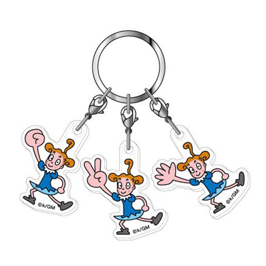 HASEPRO Pikies Three Connected Acrylic Key Holder Connie Chan