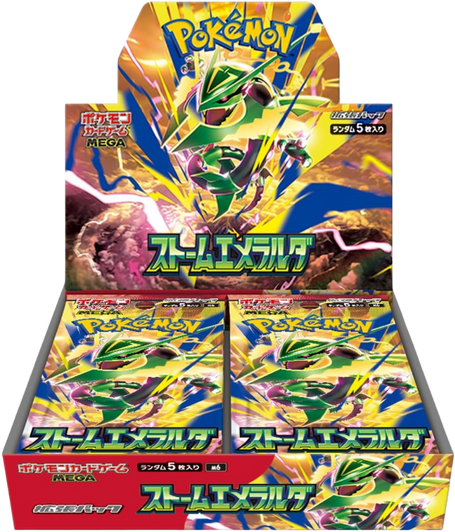 Pokemon TCG MEGA Expansion Pack Storm Emeralda M6 BOX