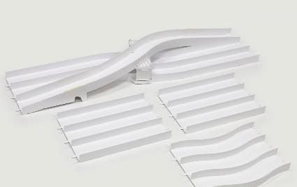 Product 69579 Mini 4WD Japan Cup Junior Circuit Lane Change Expansion Set White
