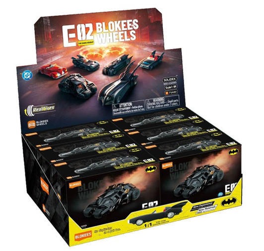 Blokees Wheels Batman E02 Dark Knight 75681 6 Piece Set
