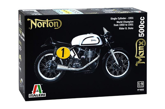Scale 1/9 Norton Manx 500cc 1951