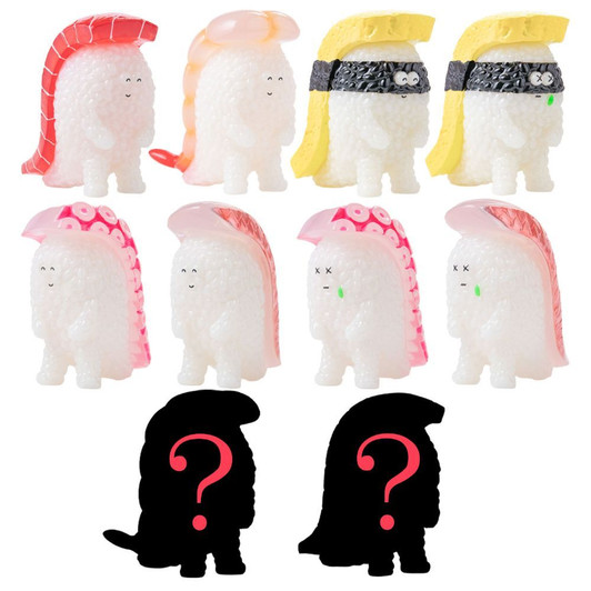 Sushi Monster Sushiel A Figure Collection 4 Happy Smile And Deep Sadness Box Of 8