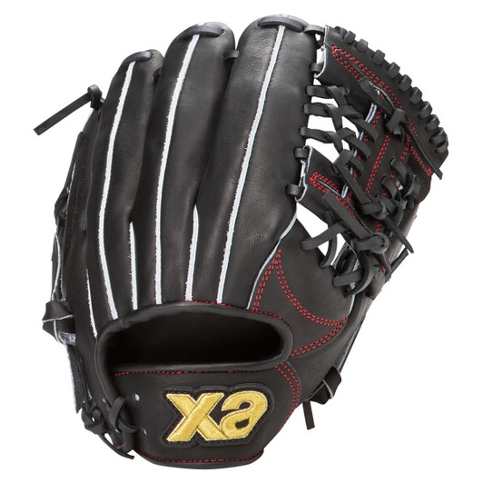 Zanax XANAX Hardball Junior Glove Zana Power Glove Mitt Glove Mitt (BHF25JL1P) (90) Black L