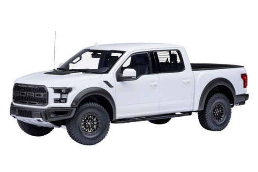 AUTOArt 72946 Ford F-150 Raptor SuperCrew '19 (White) Finished Model