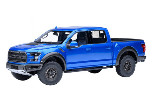 AUTOArt 72949 Ford F-150 Raptor SuperCrew '19 (Metallic Blue) Finished Model