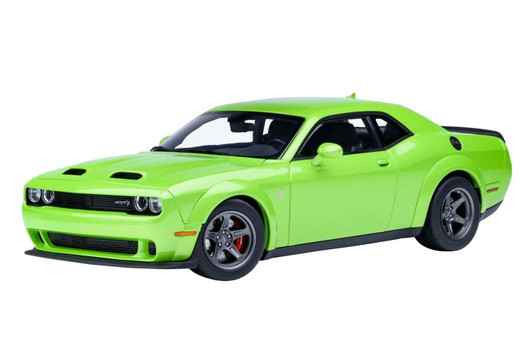 AUTOArt 71769 Dodge Challenger SRT Super Stock '23 (Metallic Lime Green) Finished Model