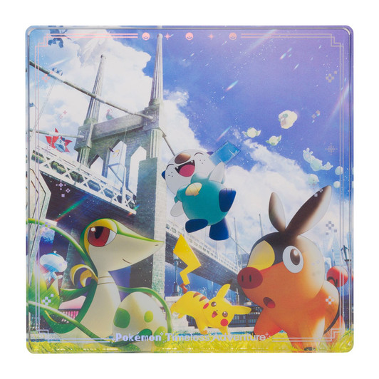 Pokemon Center Original Acrylic Block Pokemon Timeless Adventure Unova