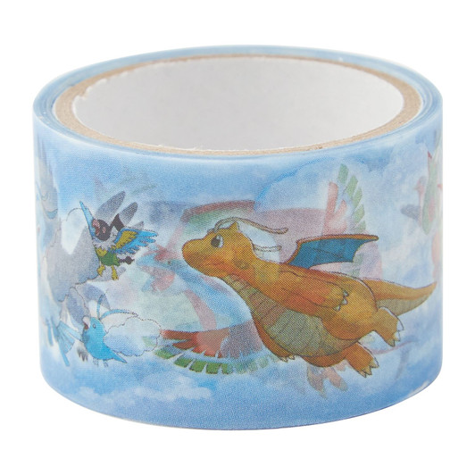 Pokemon Center Original Transparent Masking Tape Soaring Dreams