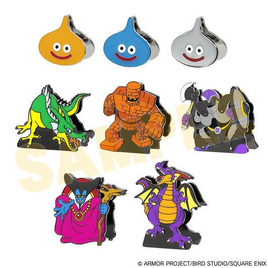 Dragon Quest Monster Standing Clip Roto Legend Edition 8 Pieces Box