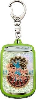 Final Fantasy XIV Glitter Energy Drink Style Keychain Dancing Green