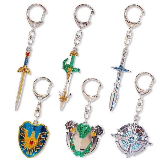 Dragon Quest Metallic Items Gallery Mini 8 Piece Set