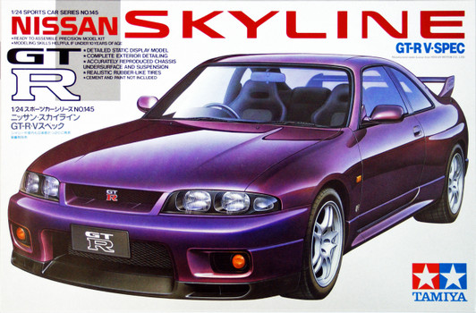 Tamiya 24145 Nissan Skyline GT-R V.Spec 1/24 Scale Kit