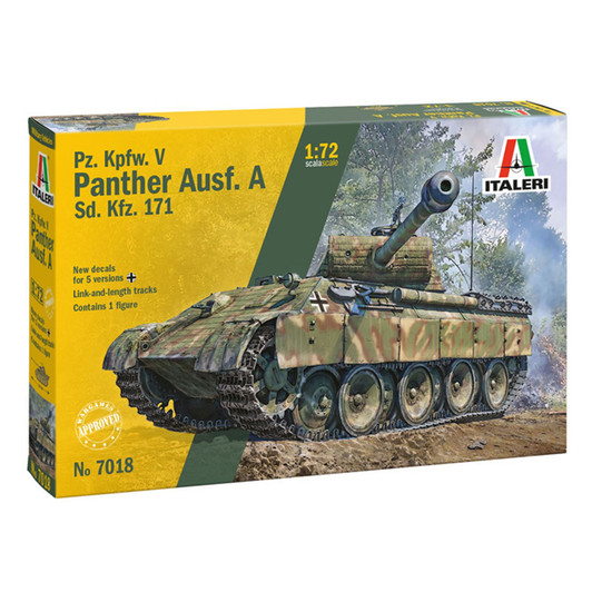 Platz Scale 1/72 World War II German Army Sd Kfz 171 Panther A Type