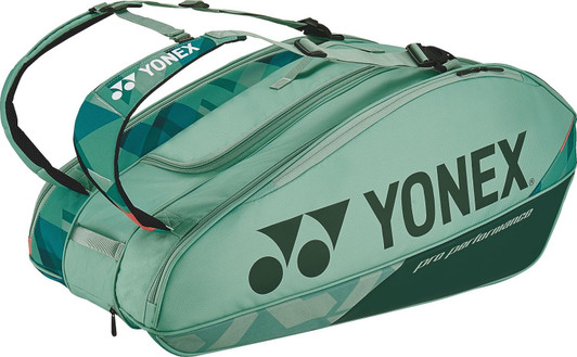 Yonex Tennis Badminton Racket Bag Holds 9 Rackets Olive Green