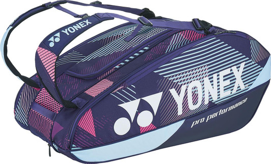 Yonex Tennis Badminton Racket Bag Can Hold 9 Rackets Grape