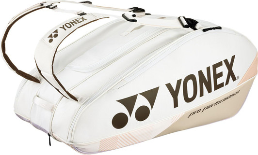 YONEX Tennis Bag Racket Bag 9 (Holds 9 Tennis Rackets) BAG2402N Sand Beige