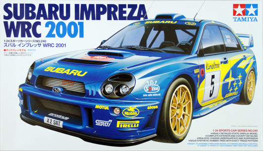 Tamiya 24240 Subaru Impreza WRC 2001 1/24 Scale Kit