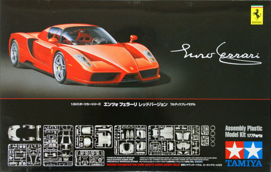 Tamiya 24302 Enzo Ferrari Red Version 1/24 Scale Kit