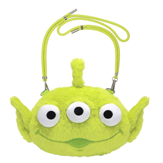 T's Factory Toy Story Five Plush Shoulder Pouch Alien