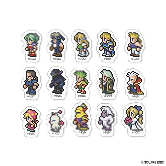 Square Enix Final Fantasy VI Flake Sticker