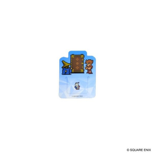 Square Enix Final Fantasy Pixel Remaster Book Characters Bookmark Warrior & Black Mage