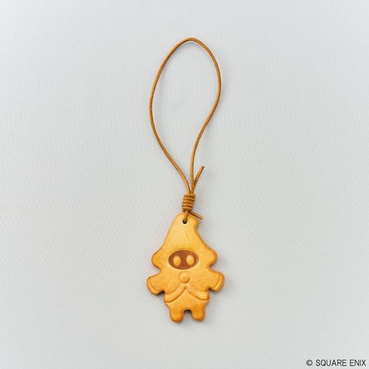 Square Enix Final Fantasy Xiv Faux Leather Charm (premium Mate Cookie)