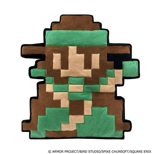 Square Enix Dragon Quest III And To The Legend... Dot Plush Cushion Mage